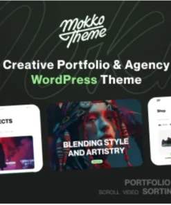 Mokko - Creative Portfolio & Agency WordPress Theme